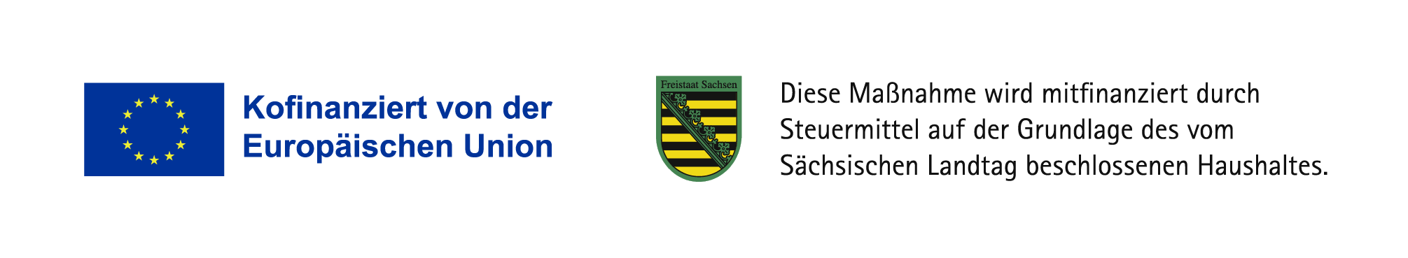 Kofinanziert von der Europäischen Union und dem Freistaat Sachsen